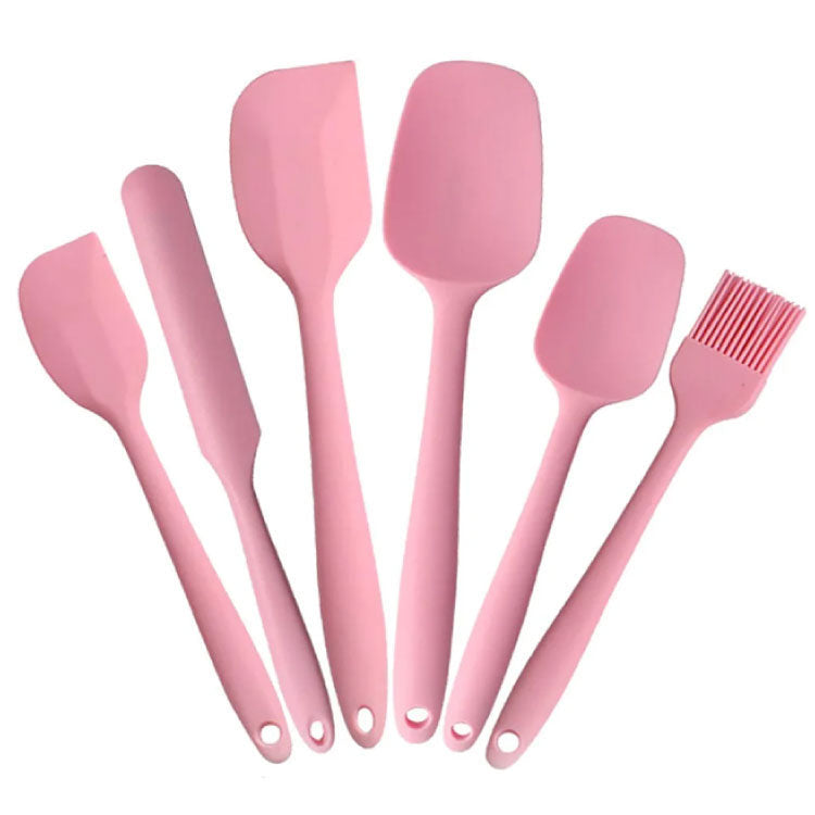 Silicone Spatula Set 6 Pieces - Lebanon Trends