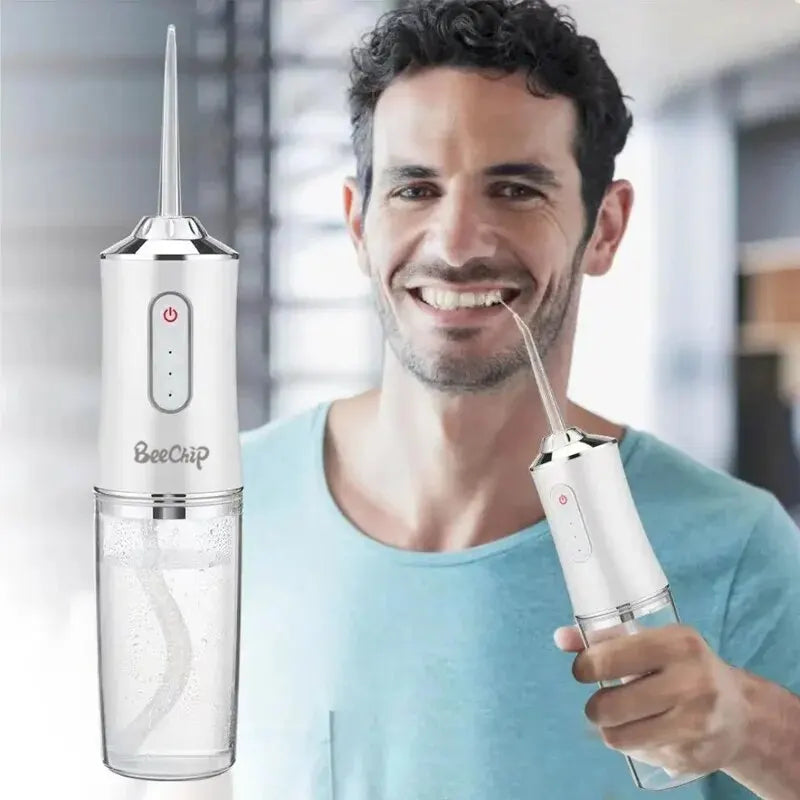 Portable Household Electric Tooth Washer Teeth Cleaning Oral Care - Lebanon Trends