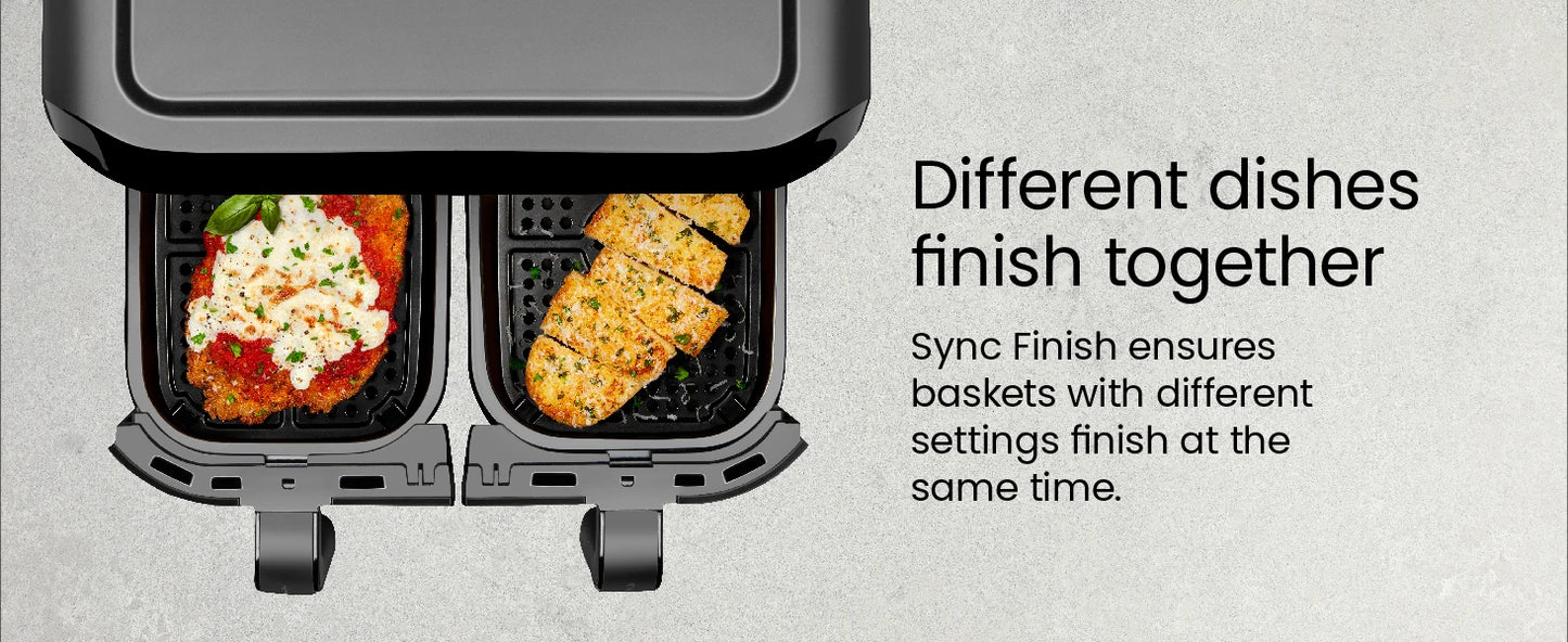 Amercook Dual Basket Air Fryer - Lebanon Trends