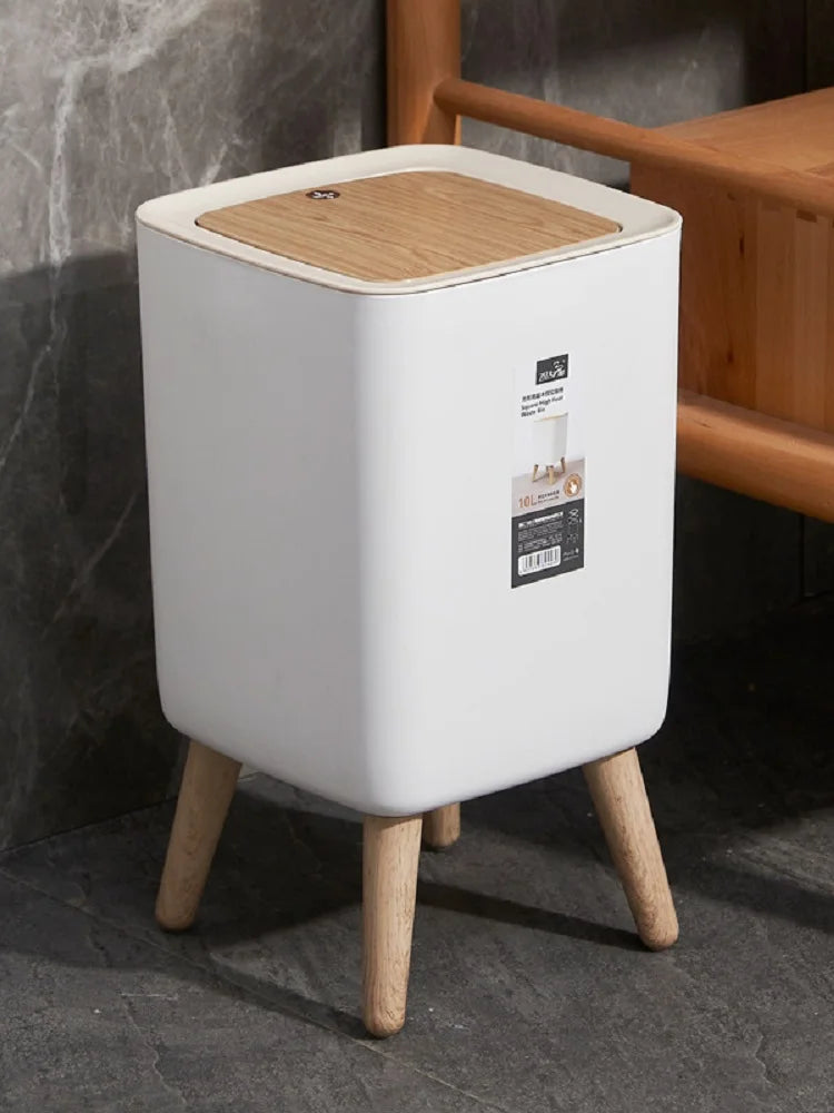 Trash Can for Living Room Toilet Bathroom Kitchen