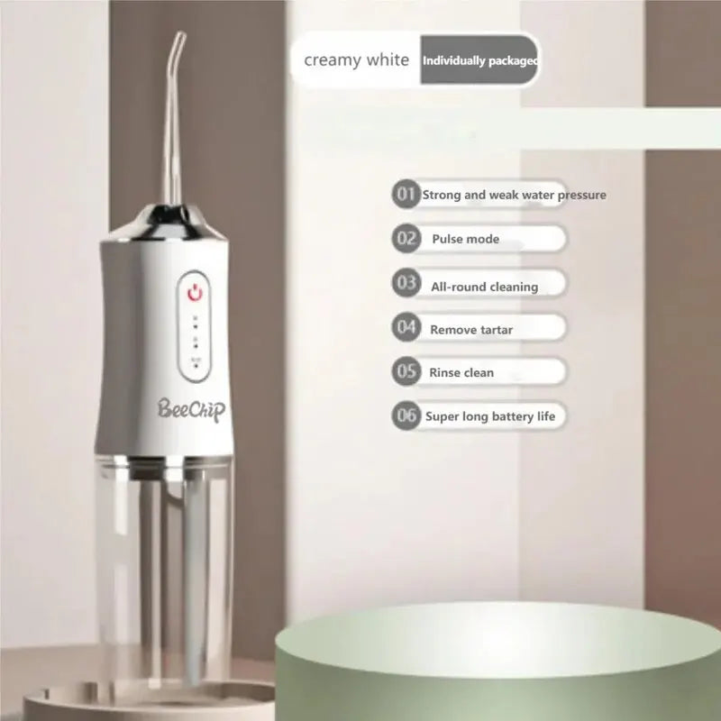 Portable Household Electric Tooth Washer Teeth Cleaning Oral Care - Lebanon Trends