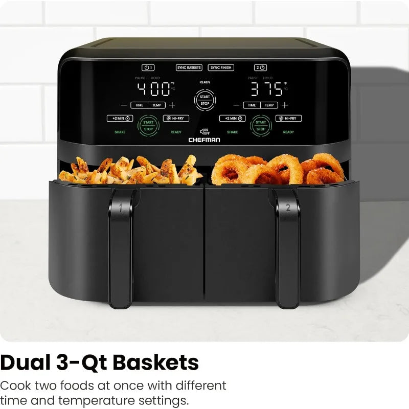 Amercook Dual Basket Air Fryer - Lebanon Trends