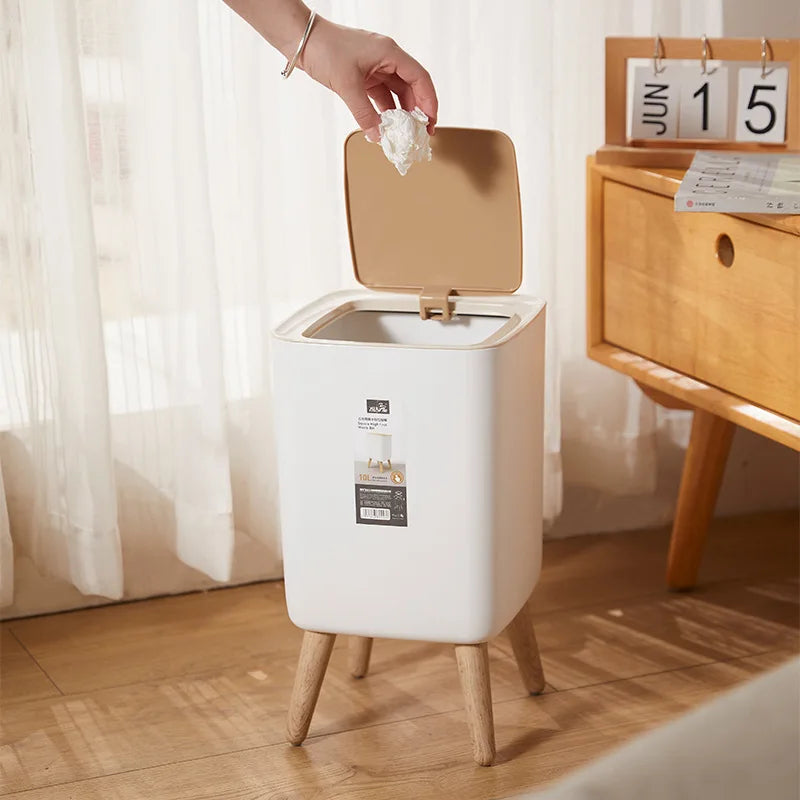 Trash Can for Living Room Toilet Bathroom Kitchen